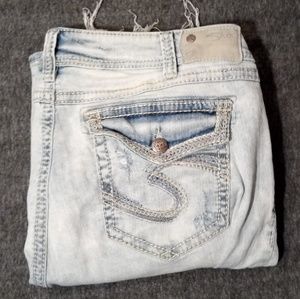 Silver Super Stretch Suki Mid Boot Jeans